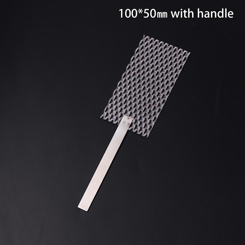Good Quality Mesh Platinized Titanium With Handle Anode Rhodium Jewelry Plating Plater Tools