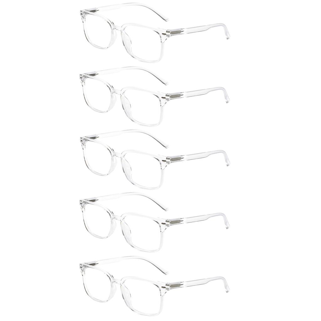 TUREZING Rectangular Anti-Blue Light Reading Glasses for Men And Women Universal Comfortable HD Decorative Prescription Eyewear