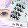 Fluffy False Eyelashes Slender Fake Lashes Soft Self-grafting False Eyelashes  Makeup