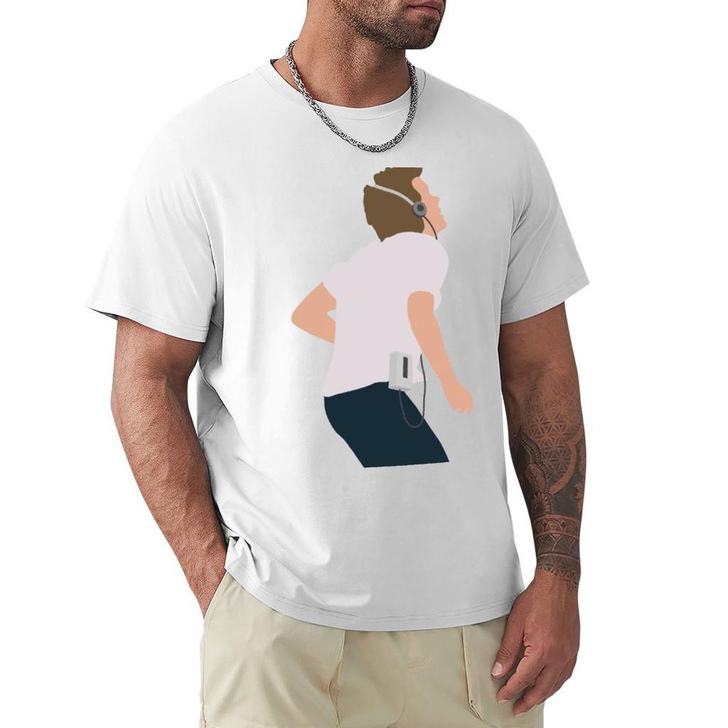 Ren Footloose Movie Tshirt Work Wear Simple Tee Shirt