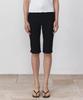 HOURMOND Slit Capri Pants_Black