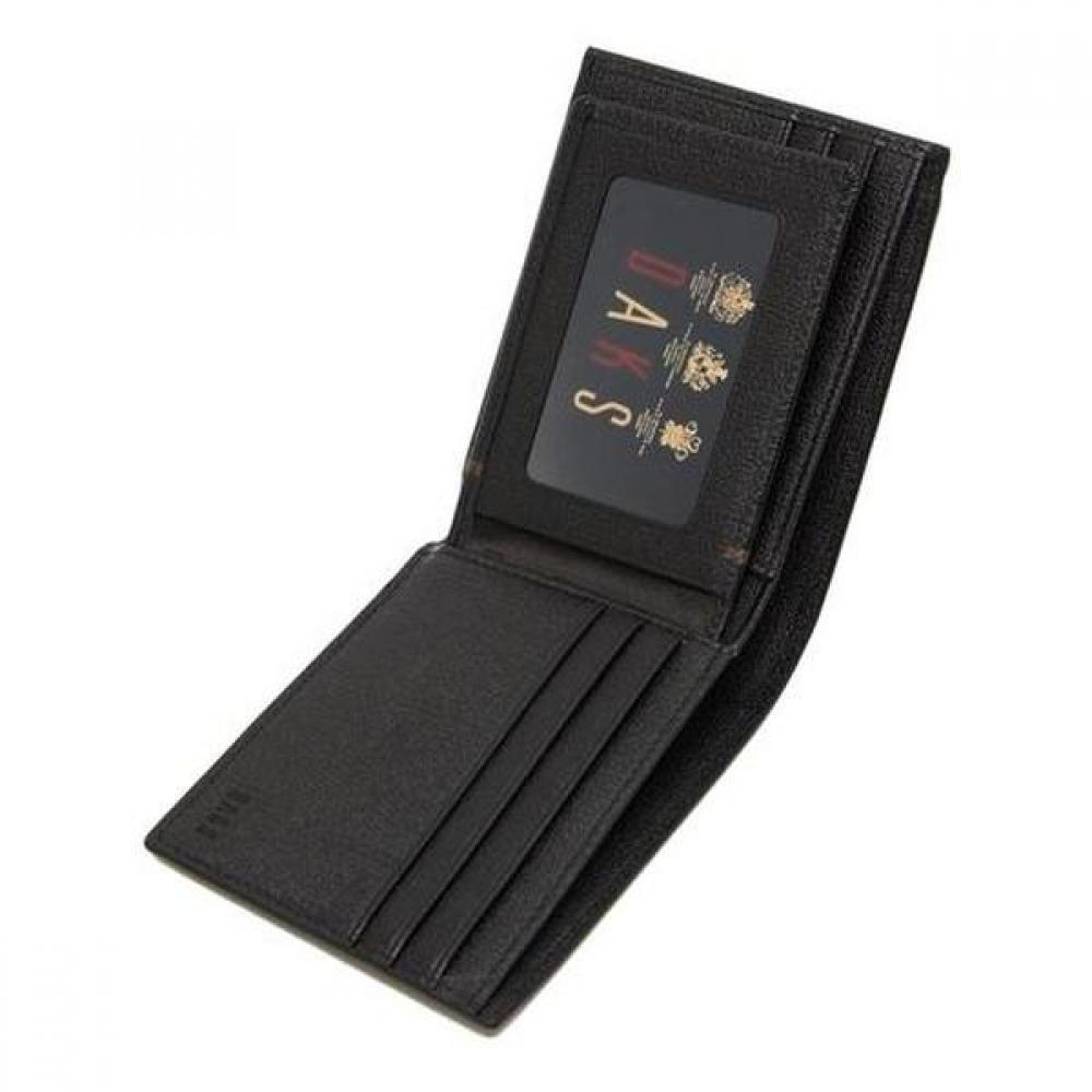 Daks Black Check Line Wallet Dbwa4e443bk