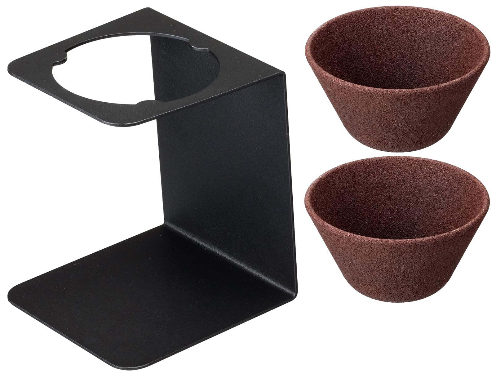 

Керамический фильтр для кофе Ishigaki KOCREA 2P Stand Set Plate BK 4499 &