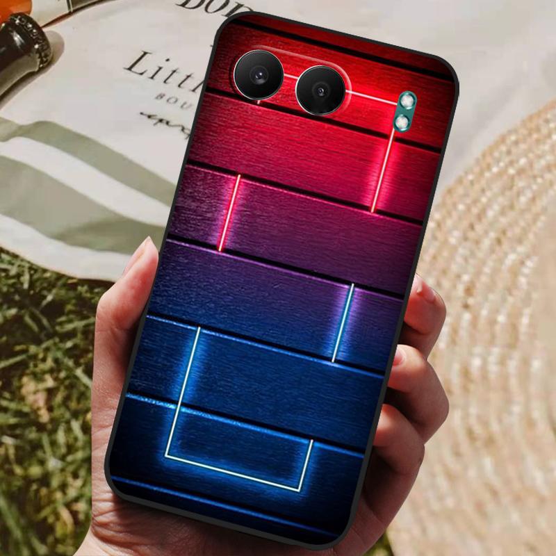Handyhüllen für Oneplus Nord 4 Hülle Weiche TPU Silikon Rückseite für One plus Nord4 5G Handyhüllen Schutzhülle Mode Coque