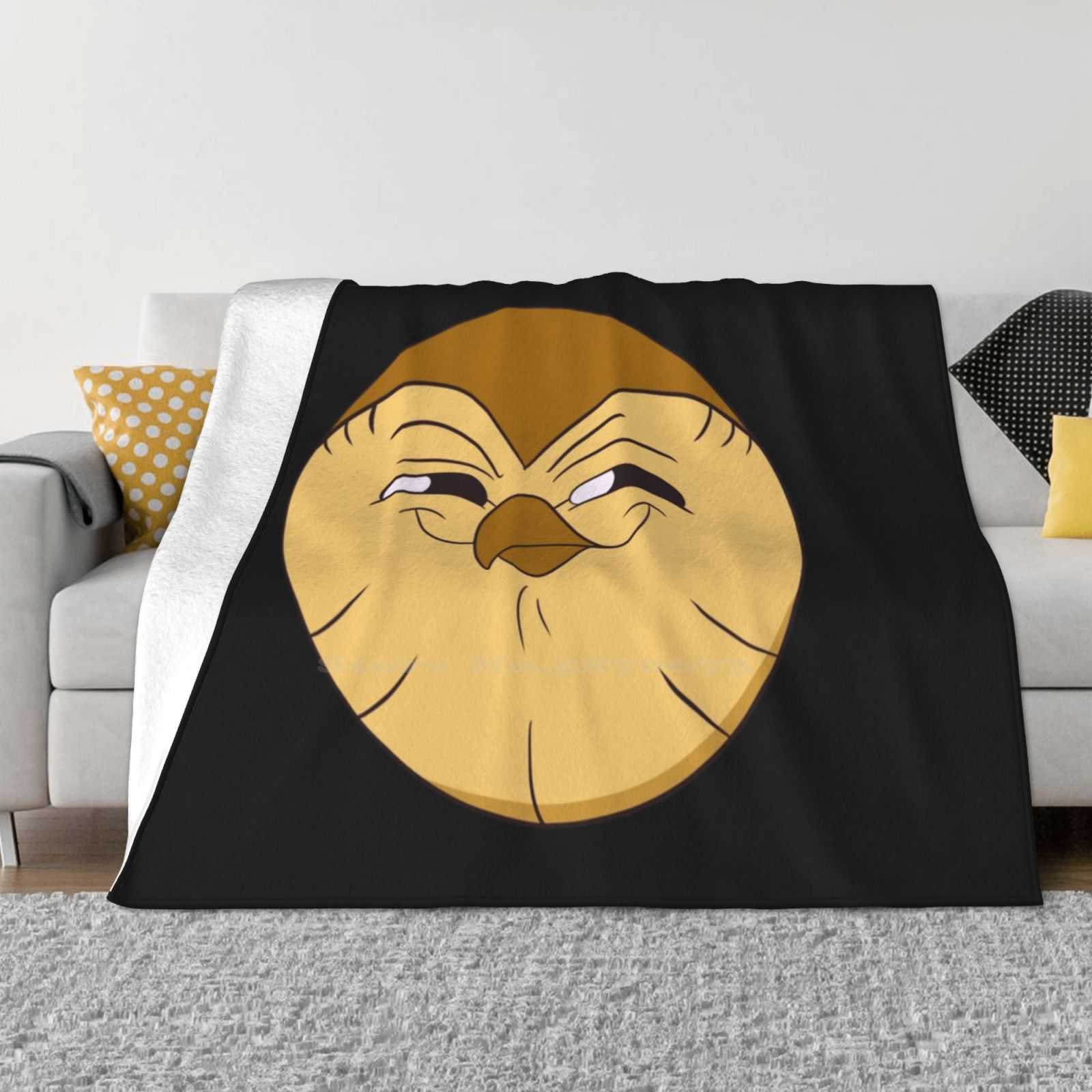 Дом совы-Шаловливый Хьюти Креативный дизайн Легкое тонкое мягкое фланелевое одеяло Дом совы Хьюти Хуцифер Шалость 30x40in