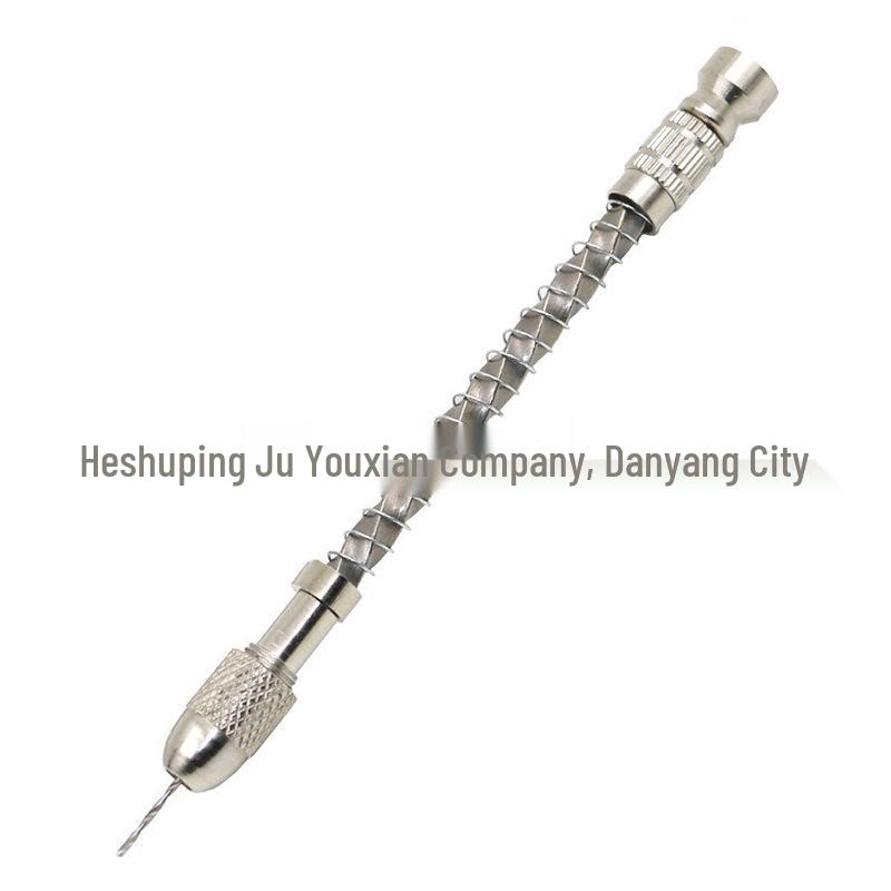 Manual Twist Drill 0.3-2.0mm: Semi-Automatic Hand Drill & Punch for Bodhi Nut Carving