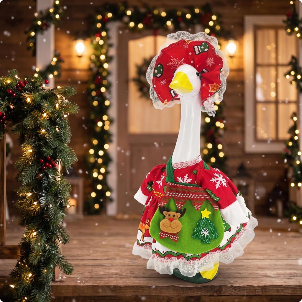 Seasonal Porch Goose Costume Decorative Outfit 23-Inch Decor