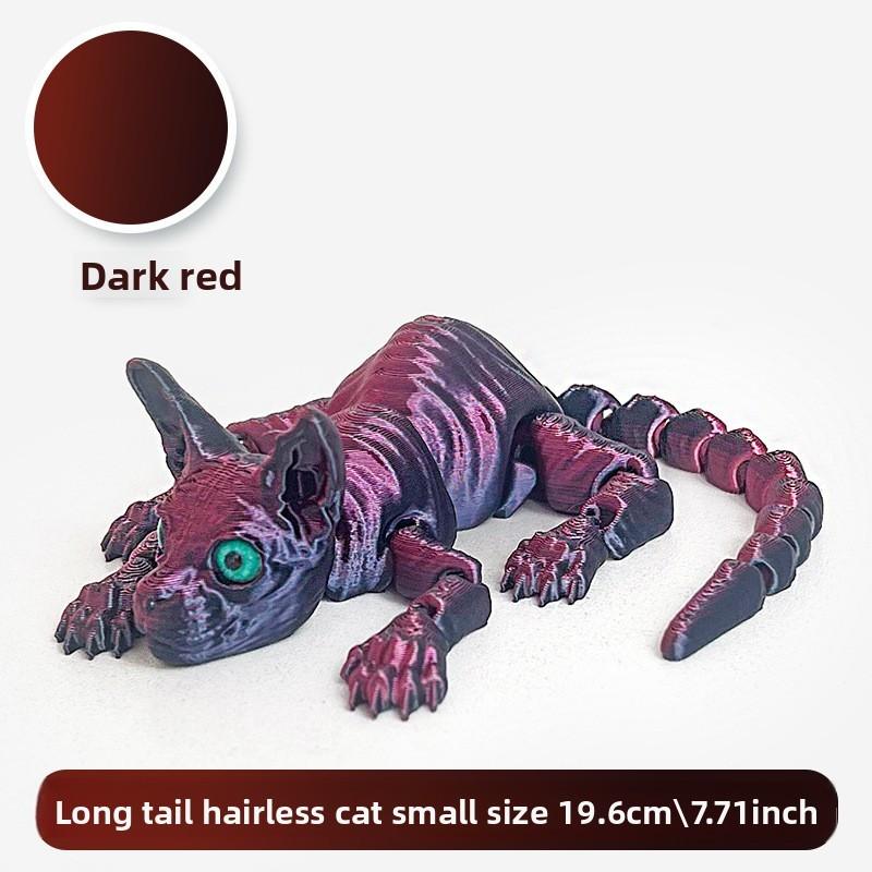 3d Pla Cat Figure Collectors Edition For Kids And Home Decor