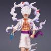 23cm One Piece Anime Zook Nica Monkey Luffy Gear 5 Action Figure PVC Statue Model Toy Gift Desktop Ornament