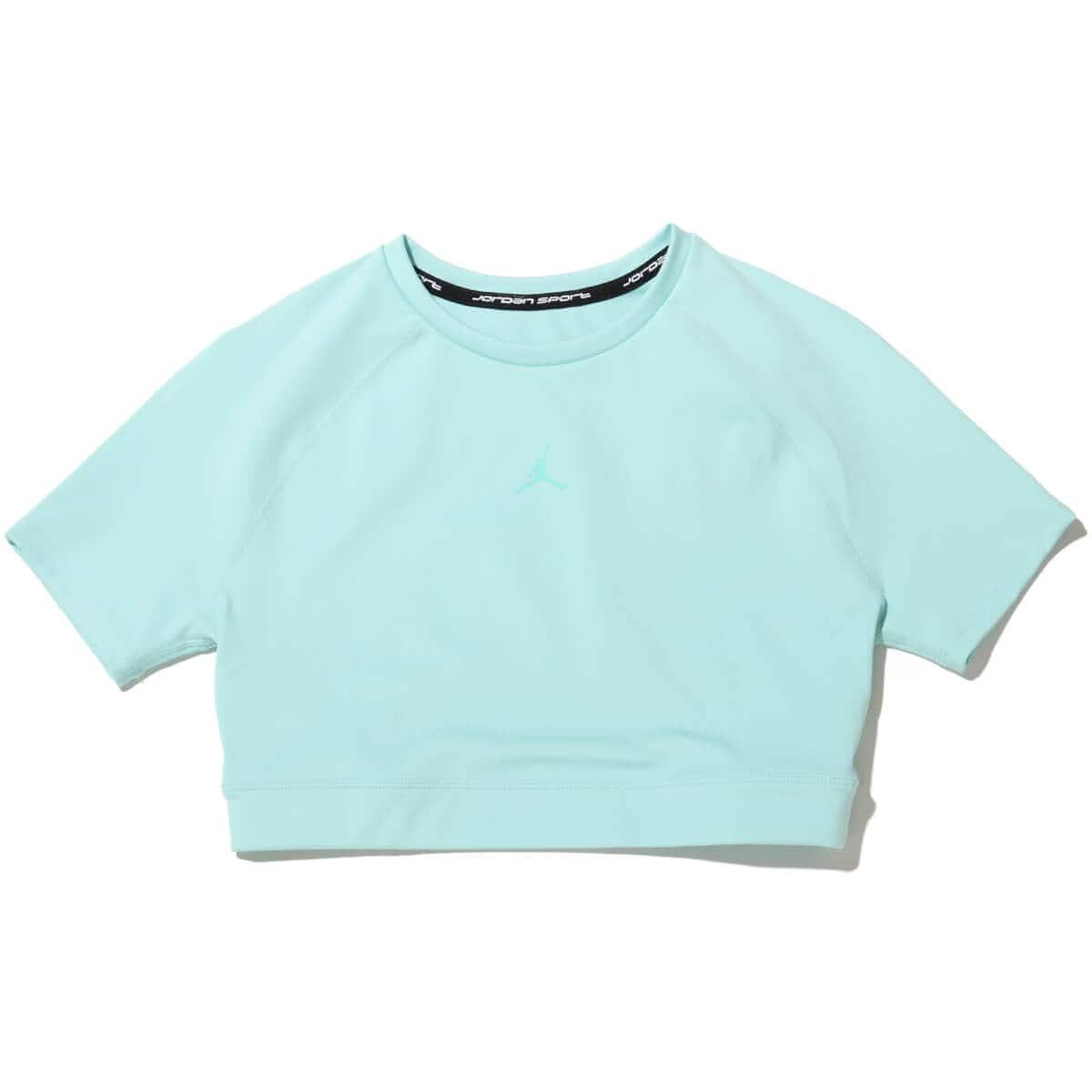 Jordan Sport Workout Clothing Women s Light Dew Green/Sapphire Green FV6928-368 S