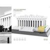 MOC World Famous Architecture Edifice Opera House Building Blocks Villa Savoye Bridge Tower Toy Children Birthday Christmas Gift