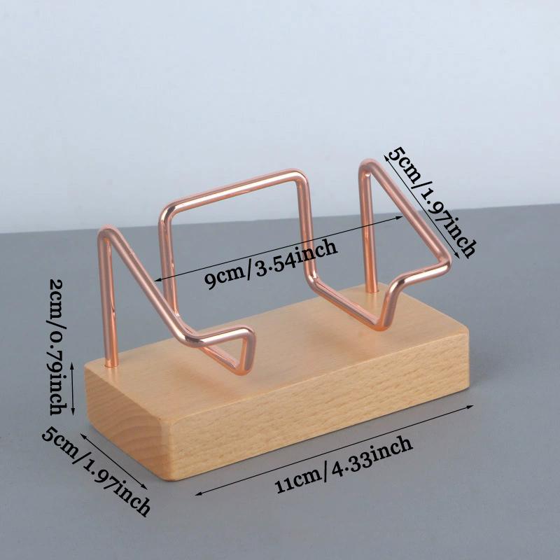 WTEMPO Business Card Holders for Office Desk Business Card Stands for Exhibition Table Number Paper Card Holders Postcard Memo Photo Display Holders