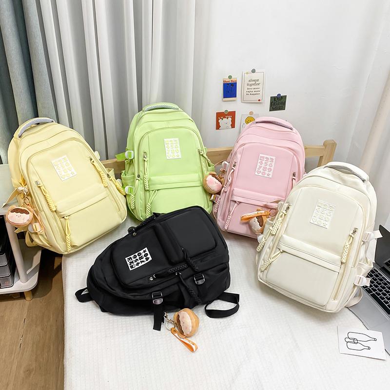 Backpack Women's Large Capacity Multi-compartment Junior High School Student Senior High School School Bag Travel Backpack