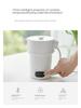 220V 600ML Foldable Electric Kettle Portable Hot Water Pot for Convenient Traveling Constant Temperature