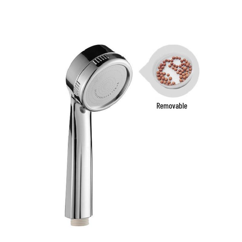 Trójbiegowa ręczna głowica prysznicowa jonowa