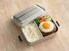 Skater Aluminum Lunch Box for 850ml Large Fluffy Packing Silver Men, Capacity, Design, (AFT8B-A)