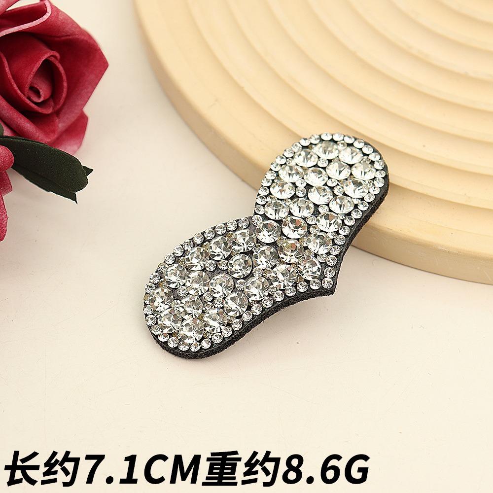 Cute Shiny Rhinestone Hairpins Women Girls Hair Clips Bobby Pin Barrettes Accessories Hairgrips Headdress Headwear Ornament