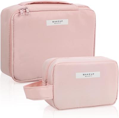 Wellehomi Makeup Portable Travel Makeup Waterproof Cosmetic Portable Makeup Organizer with Small Item Storage for Women and Girls Pouch, Bag, Bag,