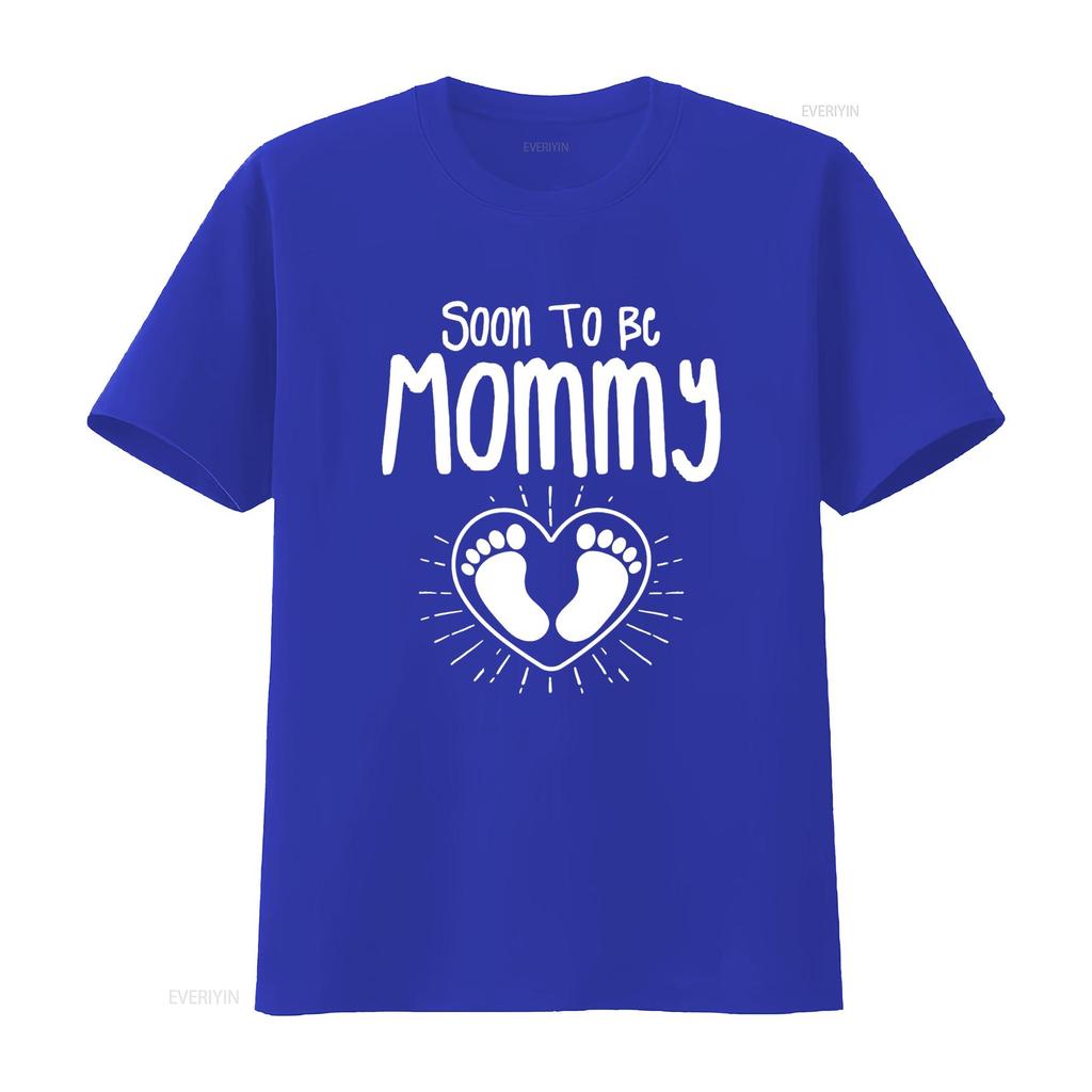 Damen Bald Mama Schwangerschaftsankündigung Zukünftige Mama Mutter T-Shirt Schwarz vintage Gewaschen Unisex Stilvoll homme Weich
