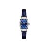 Tissot Collezione Porto Movimento al Quarzo Resistenza all'Acqua 30m Orologio da Donna 28mm 22*28mm Quadrante Blu T128.109.16.042.00