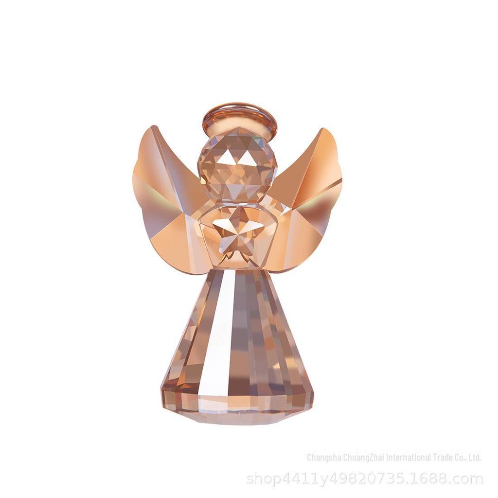 Crystal Angel Ornament - Creative Gift for Birthdays and Weddings