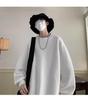 Autumn/Winter Plus Velvet Round Neck Hoodie - Men's/Women's Trendy Loose Fit Long Sleeve T-Shirt