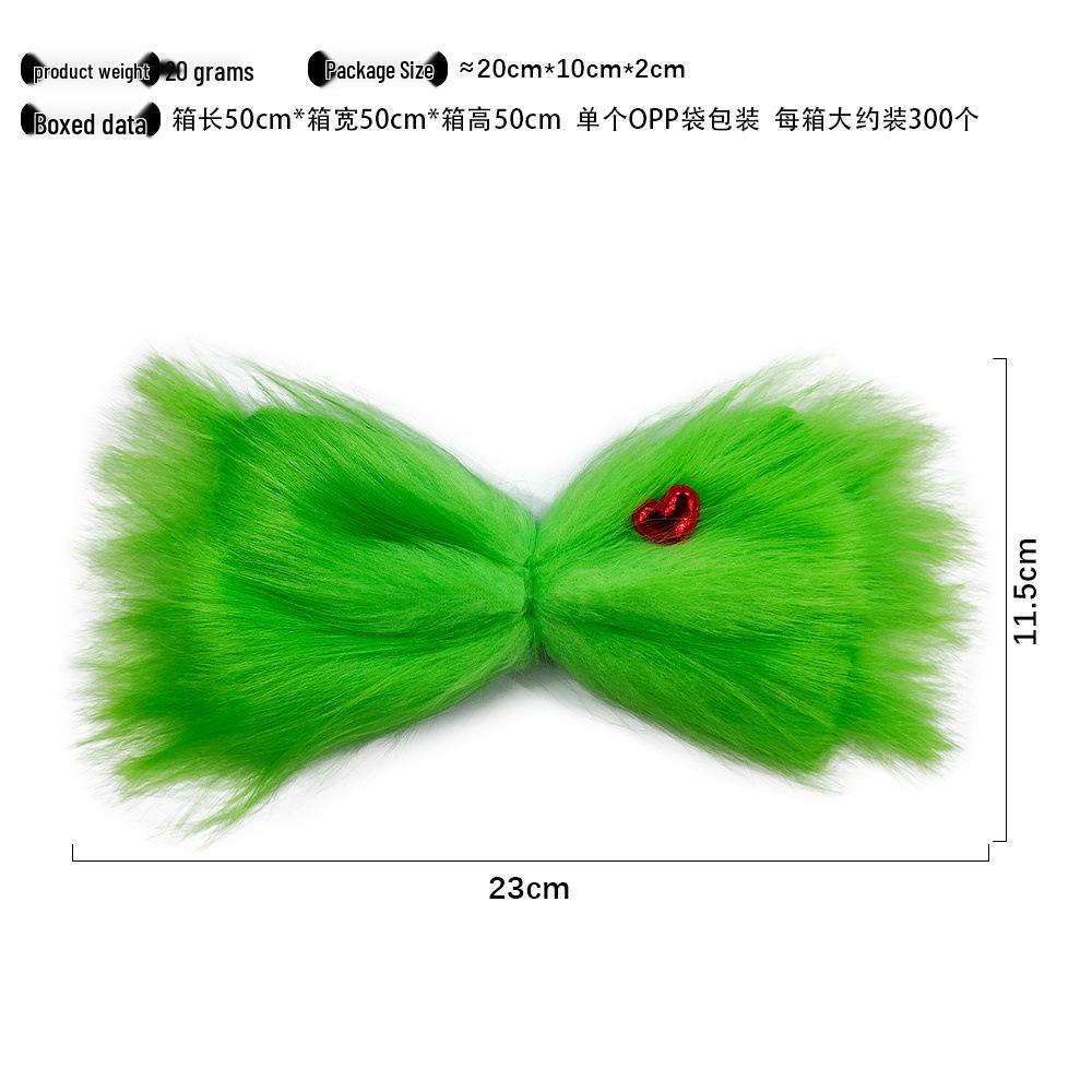 Grinch Apple Christmas Arm Decorations - Cute & Funny Masquerade Props