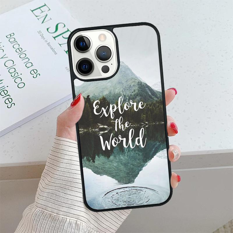 Travel Mountain Sea Beach Phone Case cover For iPhone 17 Air 15 16 16e 14 13 12 11 Pro Max Coque For Apple PLUS fundas