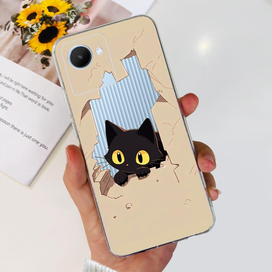 Für Realme C30 Hülle Realme C30s RMX3690 Stilvolle Candy-Lackierte Abdeckung Weiche Dünne Handyhülle Für Realme C30s C 30 s RealmeC30 Bumper