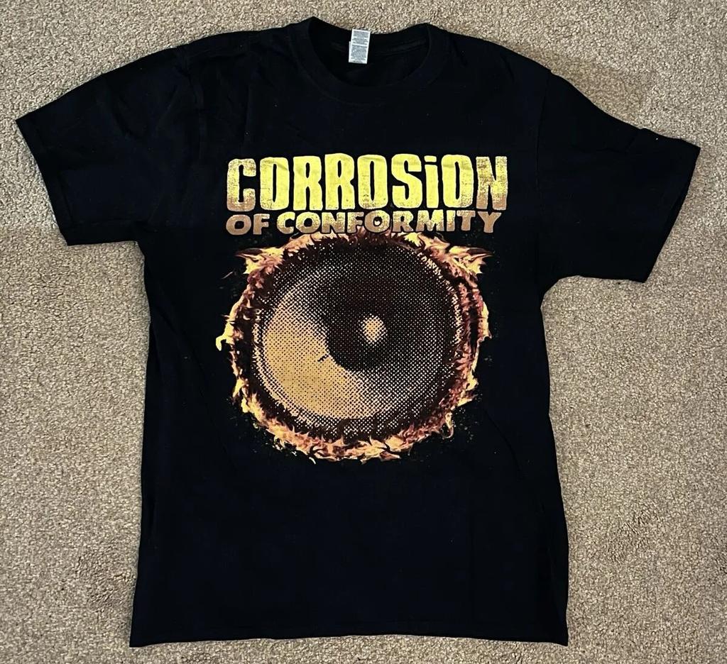 Vtg Corrosion Of Conformity T Shirt Short Sleeve All Size S To 5xl