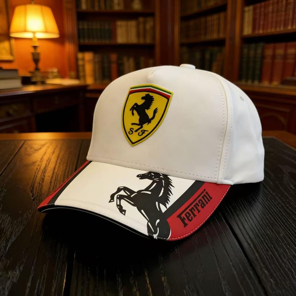 Outdoor Summer Sport Hat Baseball Cap Adjustable Casual Sunscreen Hats For Ferrari SJ F430 Stradale Roma 488 Portofino F8 Roma