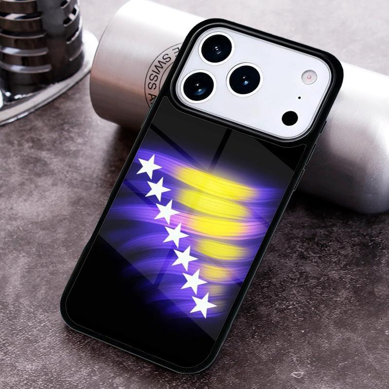 Bosnia Flag Phone Case For iPhone 17 16 15 14 13 12 11 Pro Max Plus 17Air Soft Silicone Cover