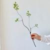 3 Pcs Faux Fall Leaves Stems Artificial Ficus Branches Fall Ficus Foliage