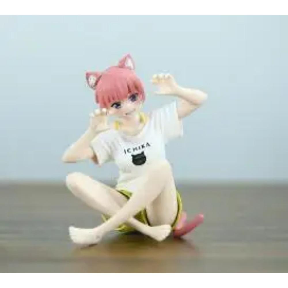 The Quintessential Quintuplets Girls Nakano Yotsuba Nakano Itsuki Action Figure Model doll Toys 11-15CM