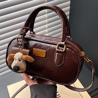 Hochwertige Retro und Schlichte Handtasche, Modische Umhängetasche, Lässige Pendler-Crossbody-Tasche
