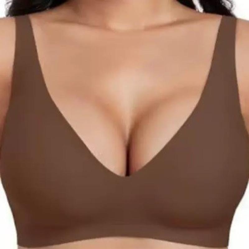 Underwear Girl Girl Traceless Steel Rim Comfortable Full Cup Bra