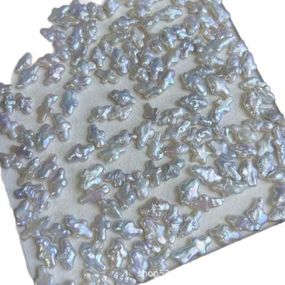 Zhuji Freshwater Cross Baroque Irregular Pearl Beads (9-10mm)