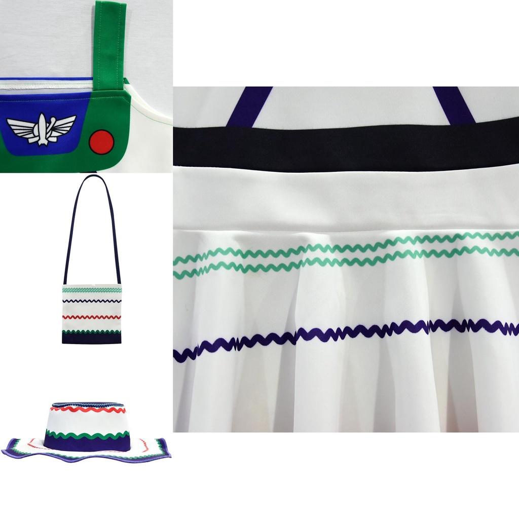 Adorable Toy Story 4 Buzz Lightyear Girl Dress For Halloween Party Or Playtime