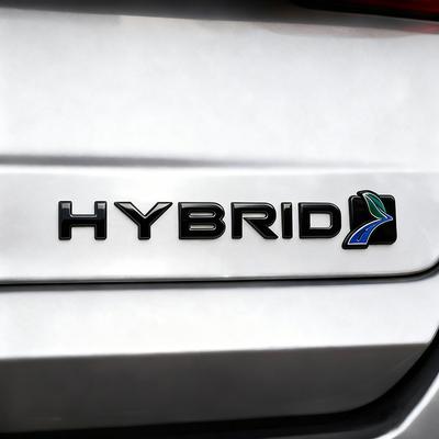 3D Premium HYBRID Eco Leaf Car Fender Trunk Rear Bonnet Nameplate Decal Emblem Badge Sticker