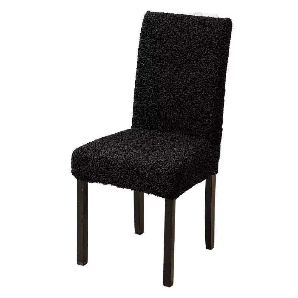 Elastic Stretch Stretch Seat Cover Thick Plush Chair Slipcover Washable Chair Protectors Hotel