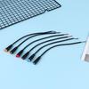 Black Ebike Accessories Optional Cable Base Connector Waterproof Connector 2/3/4/5/6Pin Cable Display Pin