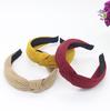 Women Hairbands Fashion Vintage Knitting Twisted Knotted Headband Wide Hairbands Accessories 1 Pc