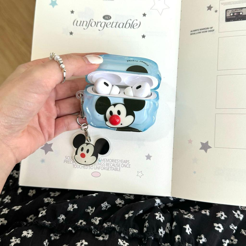 Japanese and Korean animation mouse for AirPods 1 /1 protective case pro1 wireless bluetooth 1/1 generation earphone case pendant