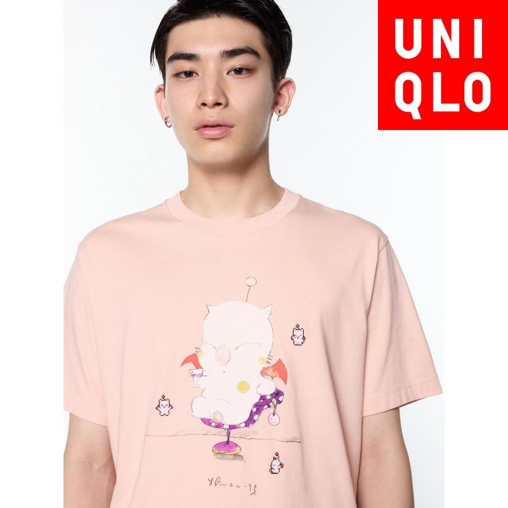 

Uniqlo Япония Final Fantasy Ut 10 PINK/XS