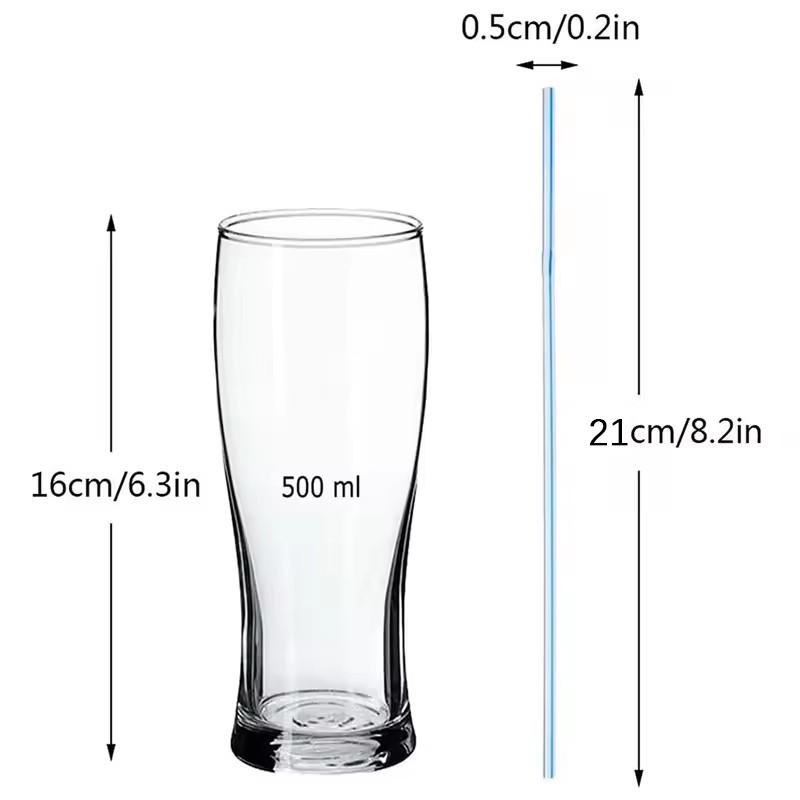 Bendable Plastic Straws for Drinks Cocktail Granite Straw Plastic Drinking Tubes Multicolor Fluorescent Plastic Drinking Straws