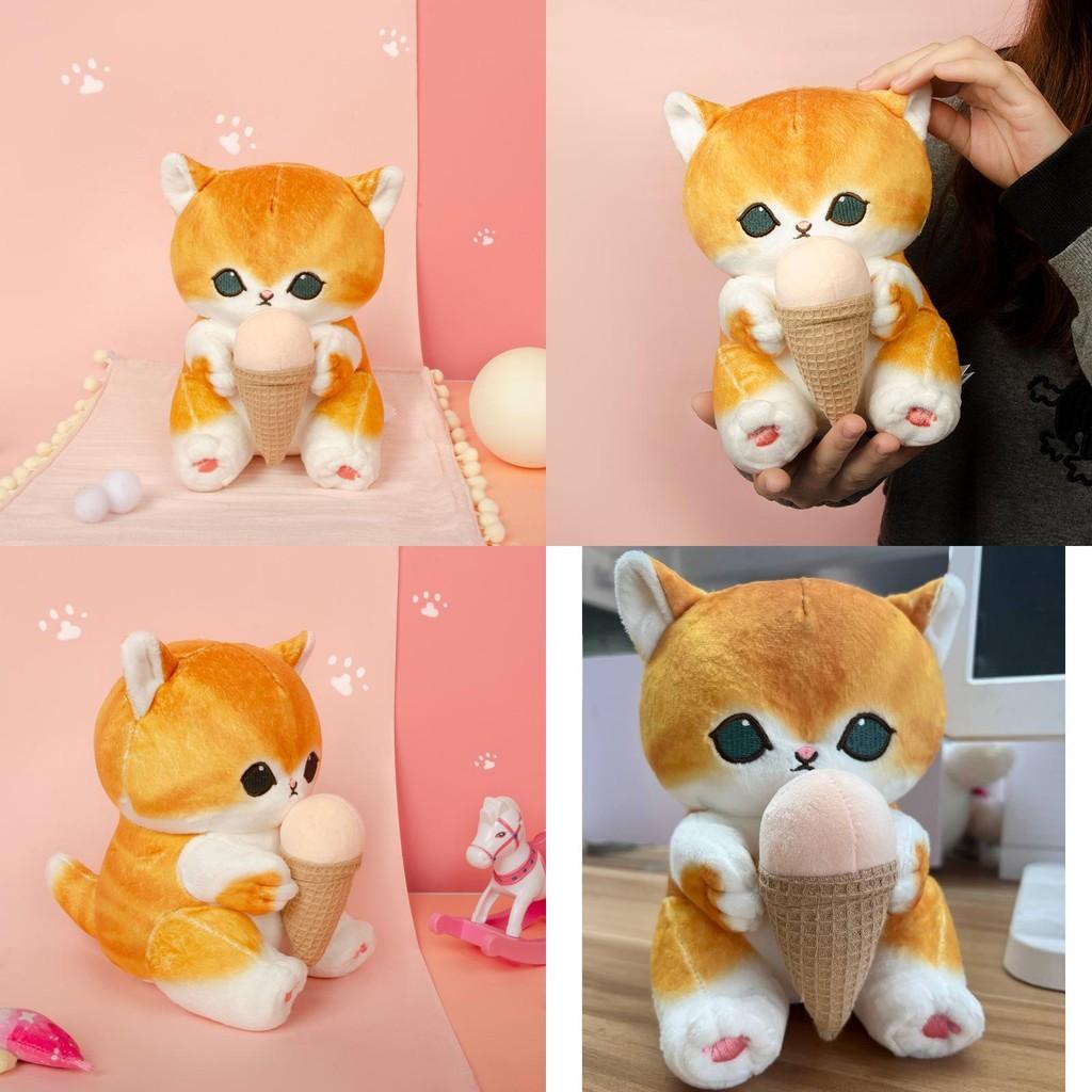 Mofusand Cat Plush Toy With Soft Short Pile For Girls Gift Decor