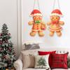 Christmas Wooden Door Hanging Merry Christmas Decorations for Home 2025 Navidad Xmas Tree Ornament Wall Pendant New Year 2026
