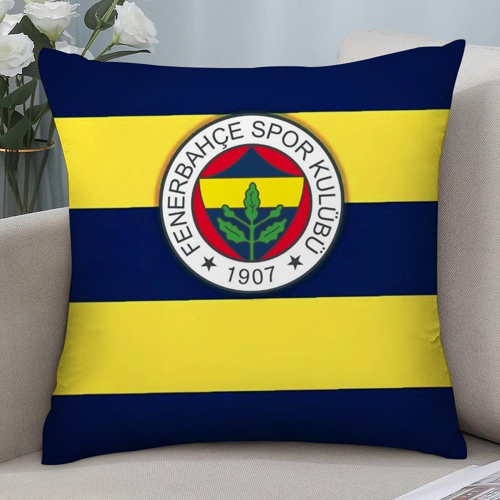 

S-Самый сильный-F-ФенербахчеS Наволочка Короткий плюш Диван Декоративный Подарок Дом Двусторонняя печать Подушка 12x12in 30x30cm