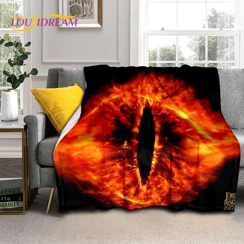 L-Lord of The Rings H-Hobbit Movie Soft Blankets,Keep Warm Throw Blanket Comfortable Blanket for Picnic Beds Sofa Home Bedroom