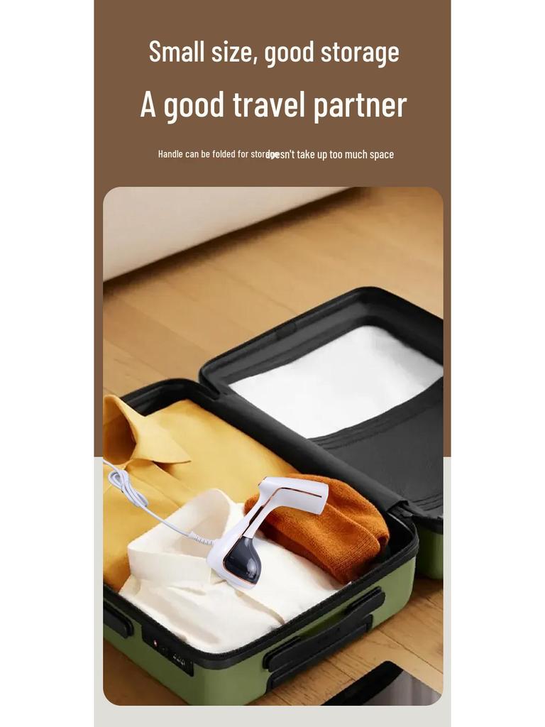 Portable Handheld Steam Iron for Home and Dorms